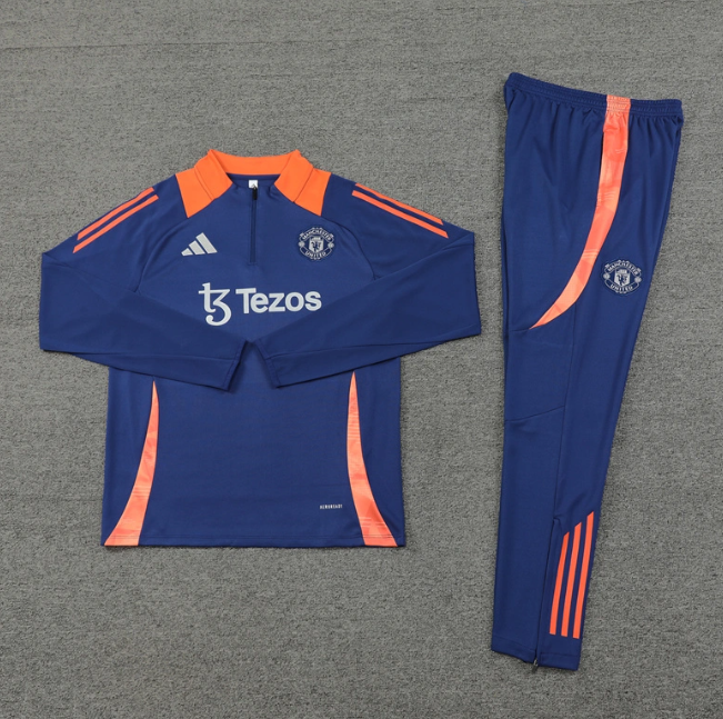 Manchester United 24/25 Red/Blue Tracksuit